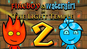 Cooperative puzzles in Fireboy and Watergirl